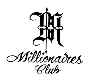 M MILLIONAIRES CLUB logo