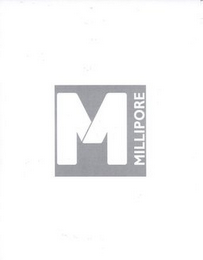 M MILLIPORE logo
