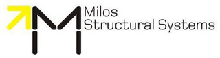 M MILOS STRUCTURAL SYSTEMS logo
