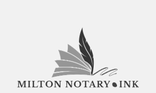 M MILTON NOTARY INK logo