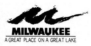 M MILWAUKEE A GREAT PLACE ON A GREAT LAKE logo
