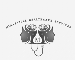 M MINASVILLE HEALTHCARE SERVICES logo