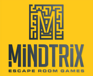 M MINDTRIX ESCAPE ROOM GAMES logo