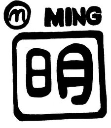 M MING logo
