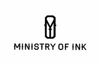 M MINISTRY OF INK logo