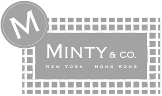 M MINTY & CO. NEW YORK HONG KONG logo