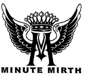 M MINUTE MIRTH logo