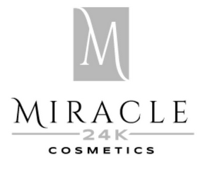 M MIRACLE 24K COSMETICS logo