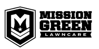 M MISSION GREEN LAWNCARE logo