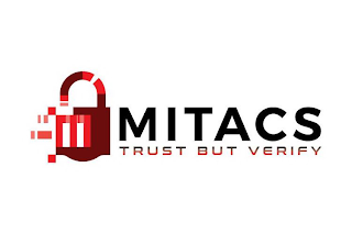 M MITACS TRUST BUT VERIFY logo