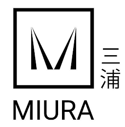 M MIURA logo
