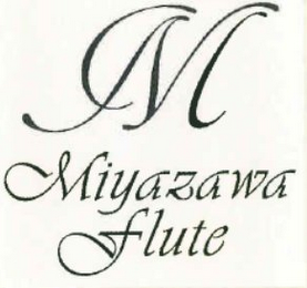 M MIYAZAWA FLUTE logo