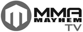 M MMA MAYHEM TV logo
