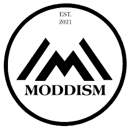 M MODDISM EST. 2021 logo