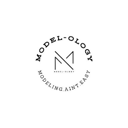 M MODEL-OLOGY MODEL-OLOGY MODELING . AINT . EASY logo