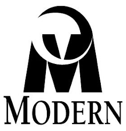 M MODERN logo