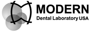 M MODERN DENTAL LABORATORY USA logo