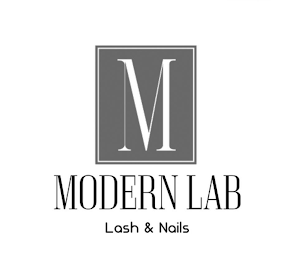 M MODERN LAB LASH & NAILS logo