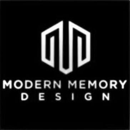 M MODERN MEMORY DESIGN logo