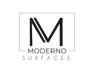 M MODERNO SURFACES logo