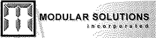 M MODULAR SOLUTIONS INCORPORATED logo