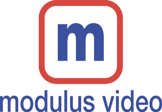 M MODULUS VIDEO logo
