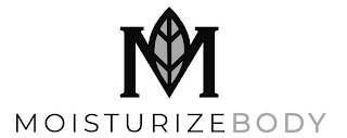 M MOISTURIZEBODY logo