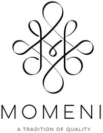 M MOMENI A TRADITION OF QUALITY logo