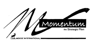 M MOMENTUM THE STRATEGIC PLAN MOOSE INTERNATIONAL logo