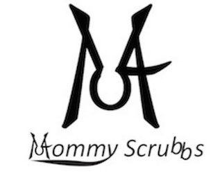 M MOMMY SCRUBBS logo