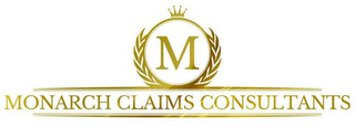 M MONARCH CLAIMS CONSULTANTS logo
