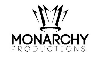 M MONARCHY PRODUCTIONS logo