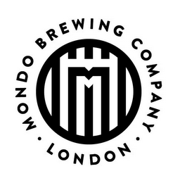 M MONDO BREWING COMPANY LONDON logo