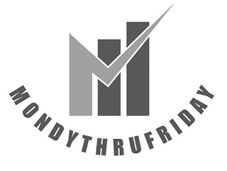 M MONDYTHRUFRIDAY logo