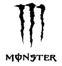 M MONSTER logo