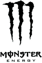 M MONSTER ENERGY logo