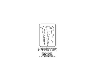 M MONSTER M-80 ENERGY + JUICE logo
