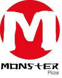 M MONSTER PIZZA logo