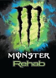 M MONSTER REHAB logo