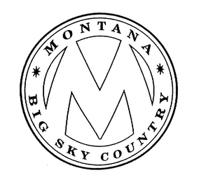 M MONTANA BIG SKY COUNTRY logo
