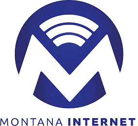 M MONTANA INTERNET logo