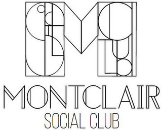 M MONTCLAIR SOCIAL CLUB logo
