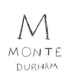 M MONTE DURHAM logo