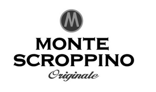 M MONTE SCROPPINO ORIGINALE logo