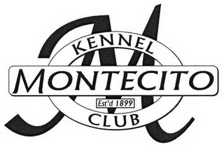 M MONTECITO KENNEL CLUB EST'D 1899 logo