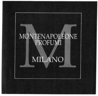 M MONTENAPOLEONE PROFUMI MILANO logo