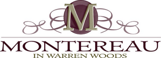 M MONTEREAU IN WARREN WOODS logo