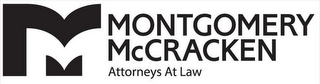 M MONTGOMERY MCCRACKEN ATTORNEYS AT LAW logo