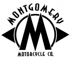 M MONTGOMERY MOTORCYCLE CO. logo