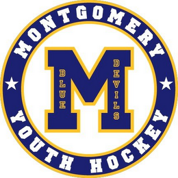 M MONTGOMERY YOUTH HOCKEY logo